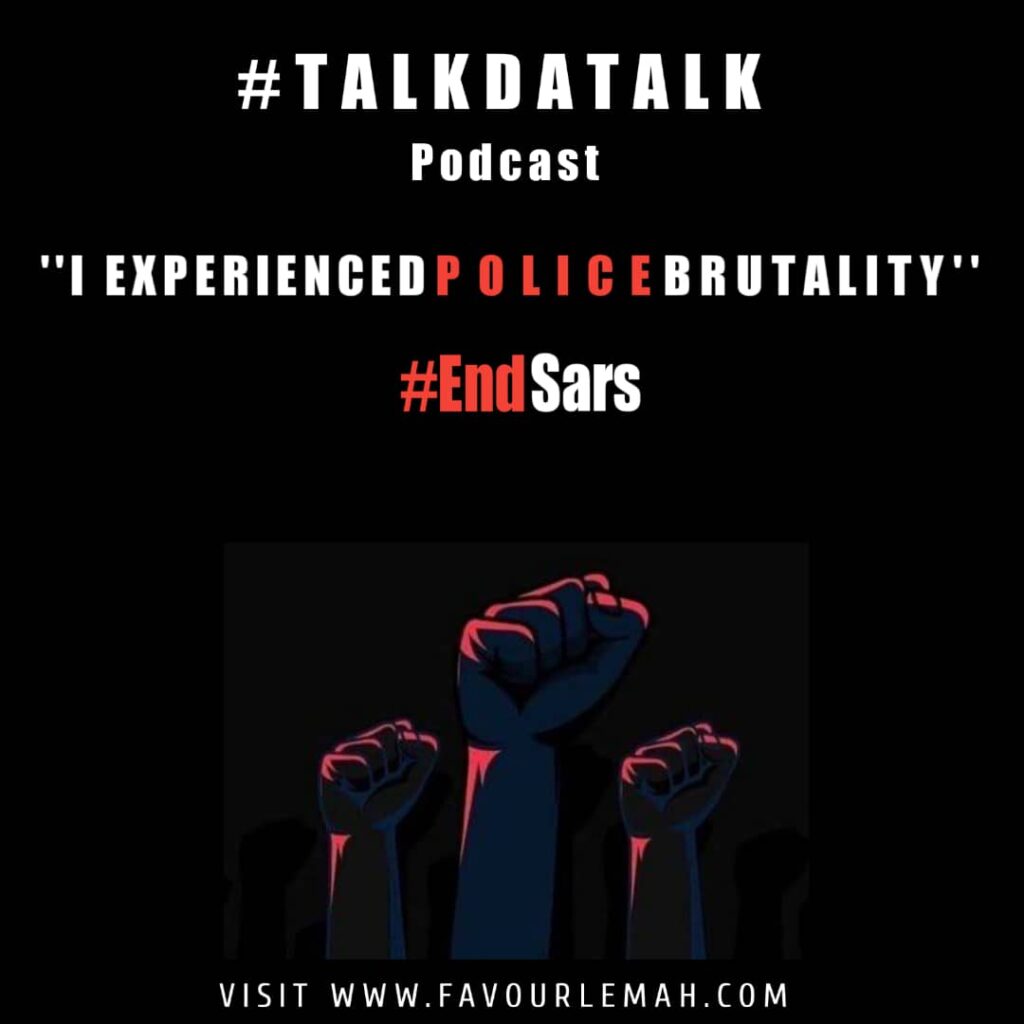 end sars campaign in talk da talk podcast